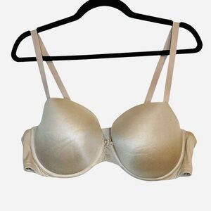 Torrid Cream T-Shirt Bra with Molded Cups